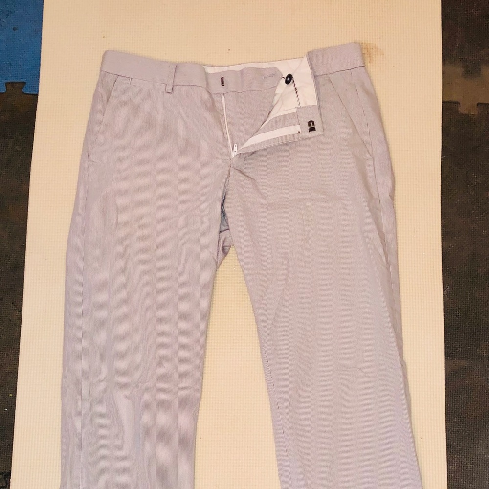 Express Pin Stripe Dress Pants